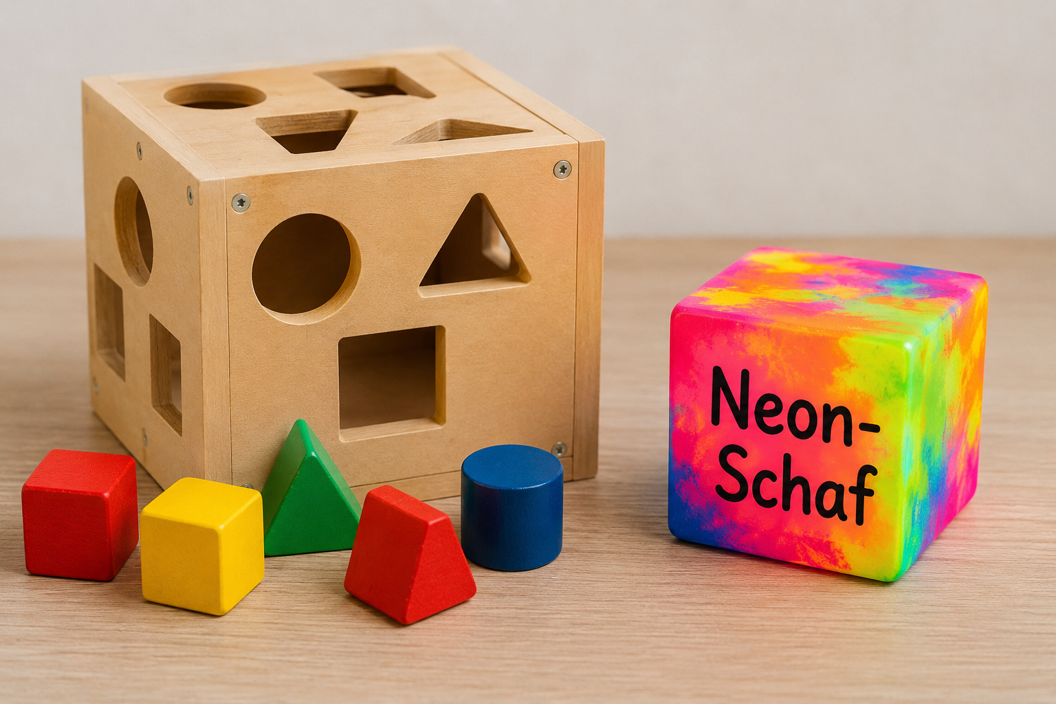 Neon-Schaf &ndash; Symbol f&uuml;r Neurodivergenz und AndersArtigsein